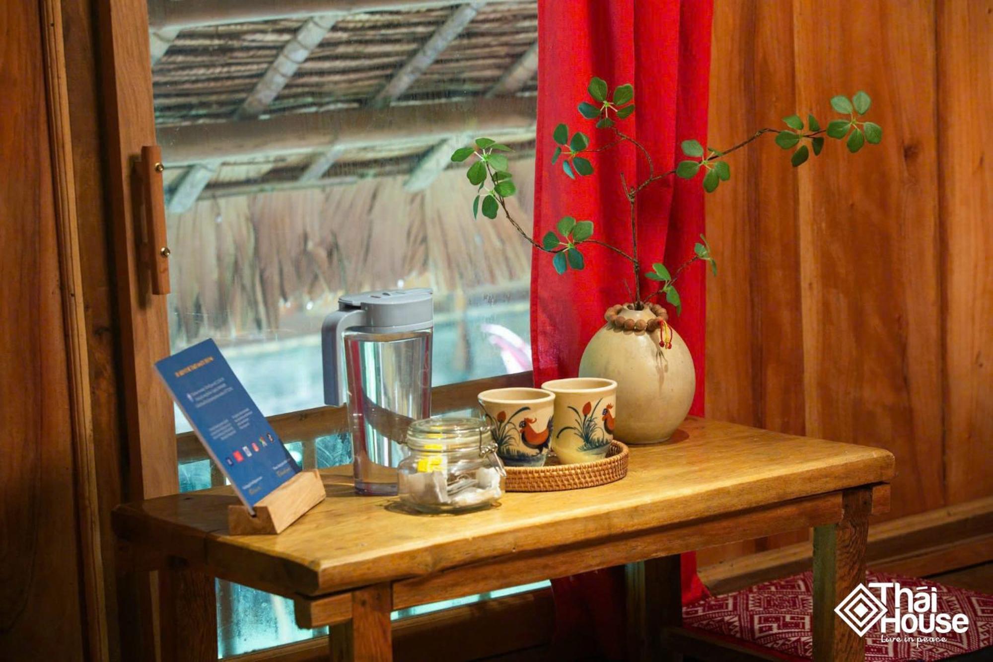 Thai House Pu Luong - Century Old Stilt House With Terrace Views Huong Ba Thuoc Екстериор снимка