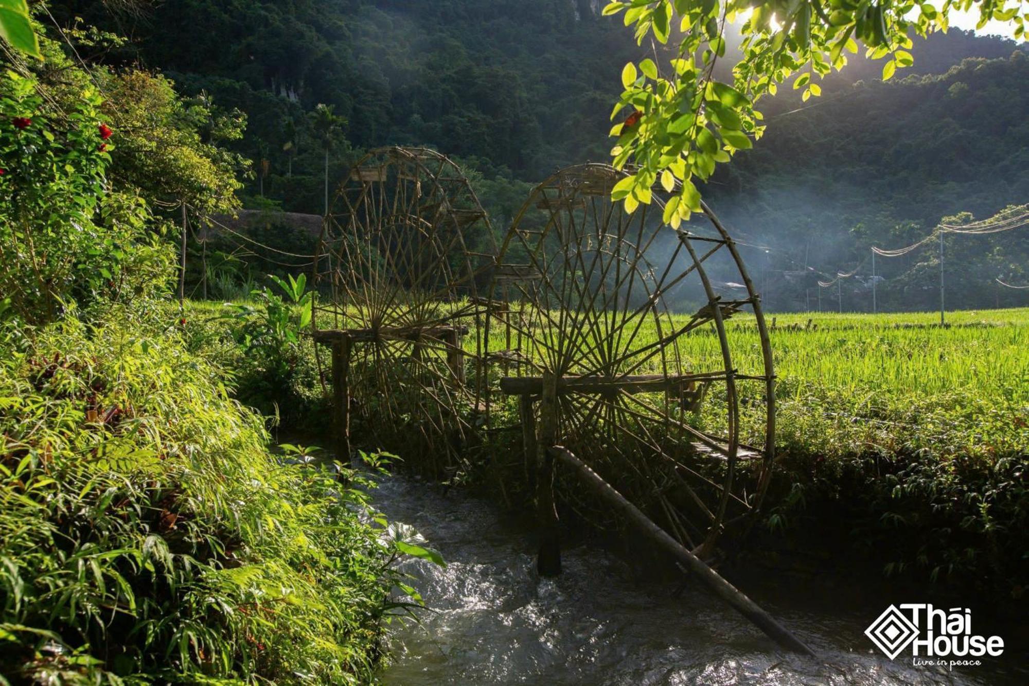 Thai House Pu Luong - Century Old Stilt House With Terrace Views Huong Ba Thuoc Екстериор снимка